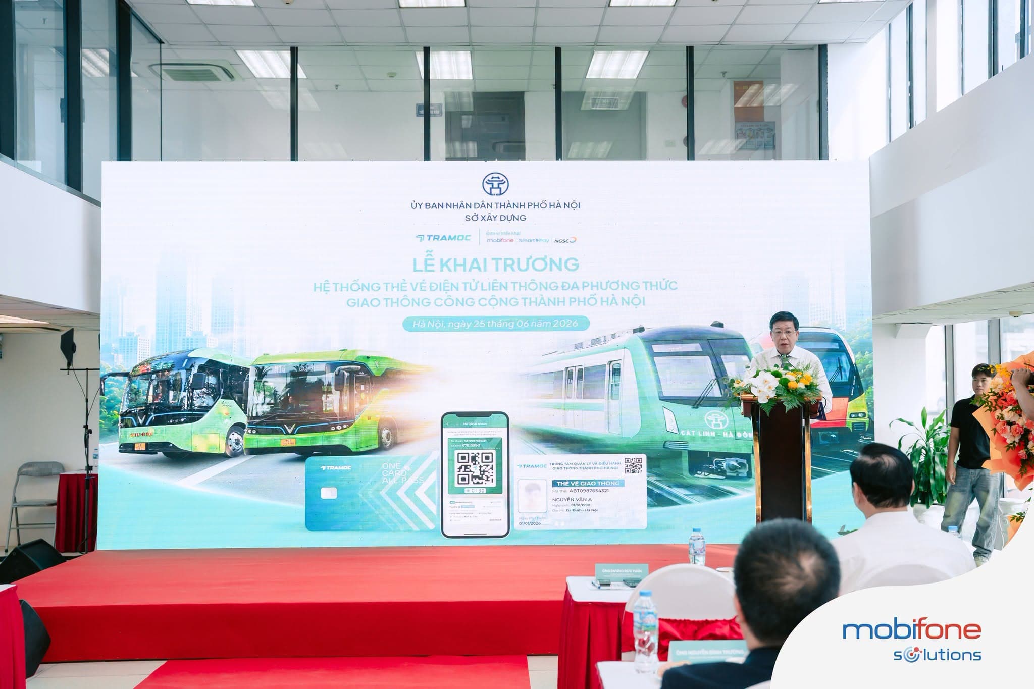 Triển khai hệ thống thẻ vé điện tử liên thông cho giao thông công cộng HN