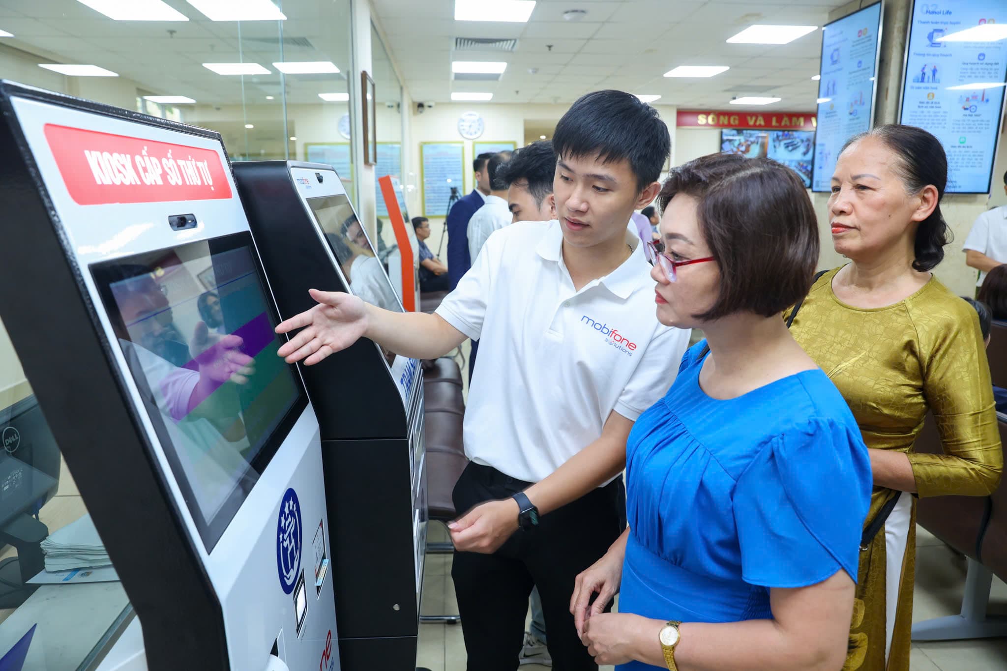 MobiFone Solutions triển khai hành chính công tại Hà Nội